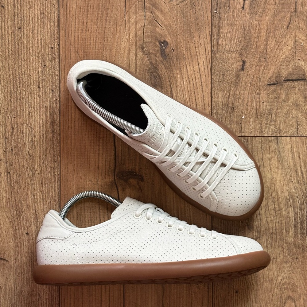 Camper Pelotas Soller Perforated Suede Leather Sneakers size 40 NWOB - Picture 10 of 17